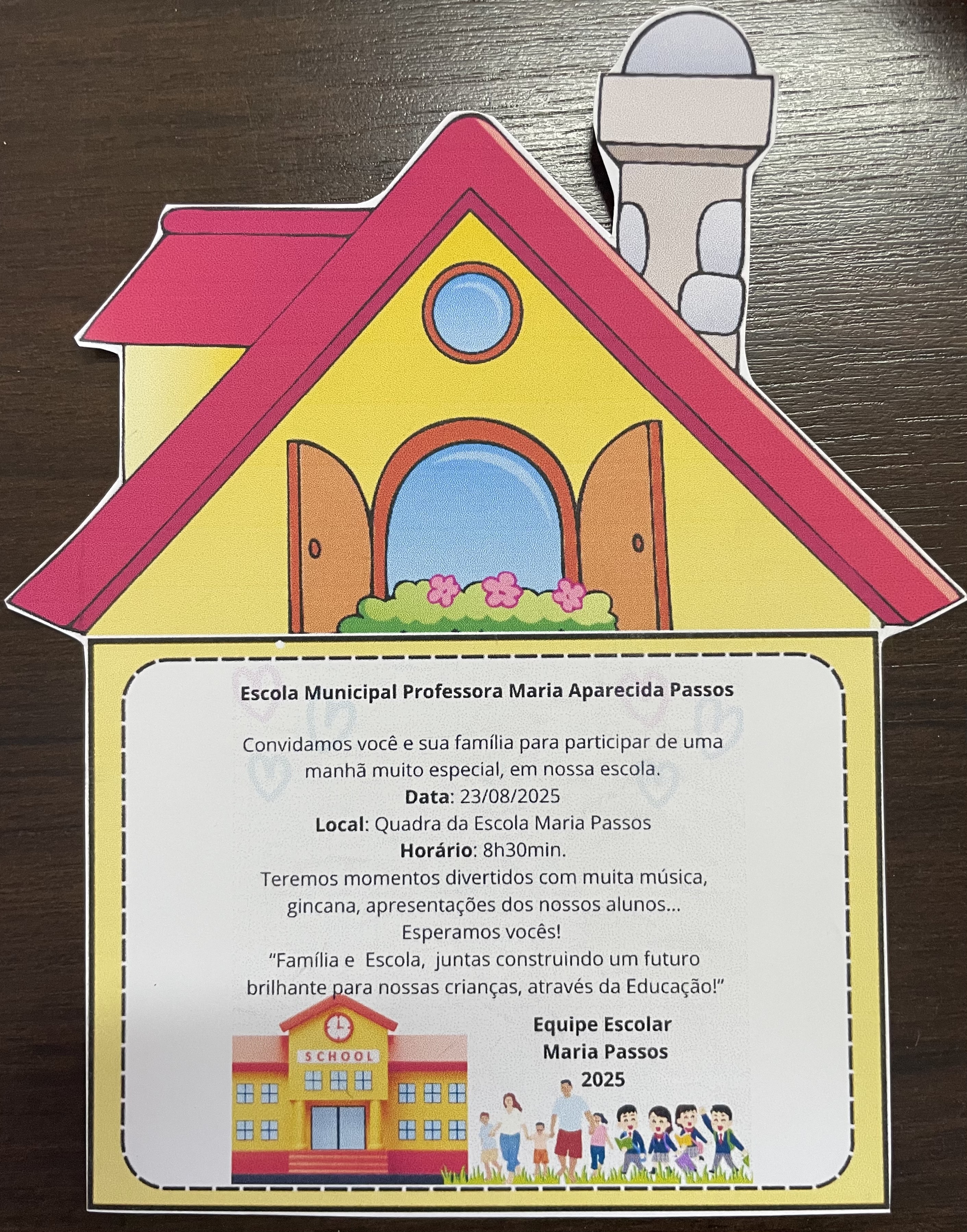 Convite Festa da Família