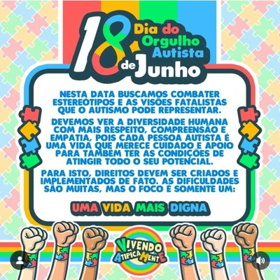 Dia do Orgulho Autista